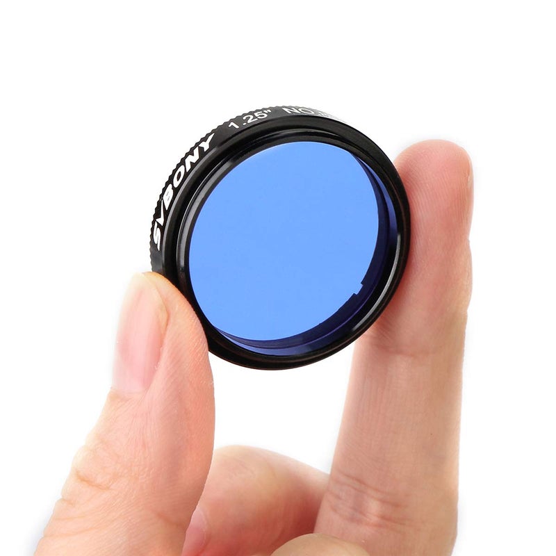 SVBONY SV127 Telescope Filter Eyepiece Filter Set 1.25 Inch for Telescope Eyepiece with Storage Case for Planetary Details Ideal Accessory - Image 2